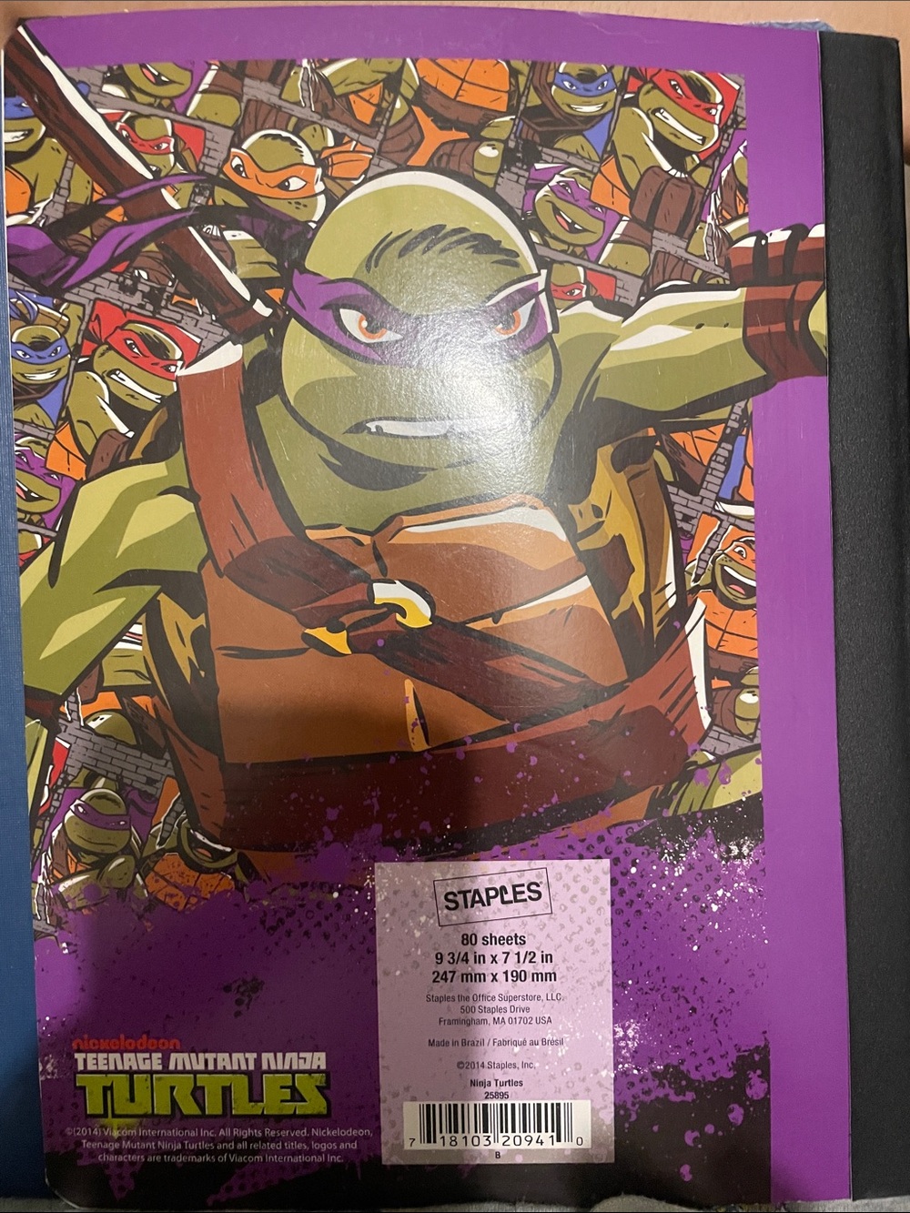 Kids  composition notebook - Picture 7 of 11